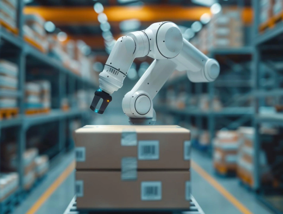 Audio-guided robot arm