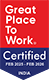 Great Place to Work Certified India